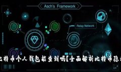比特币个人钱包能查到吗