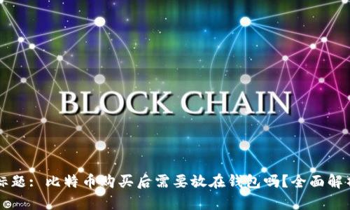 标题: 比特币购买后需要放在钱包吗？全面解析