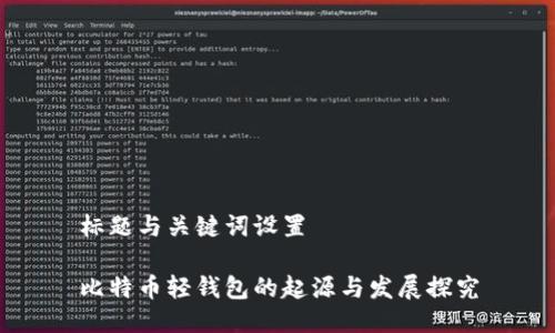 标题与关键词设置

比特币轻钱包的起源与发展探究