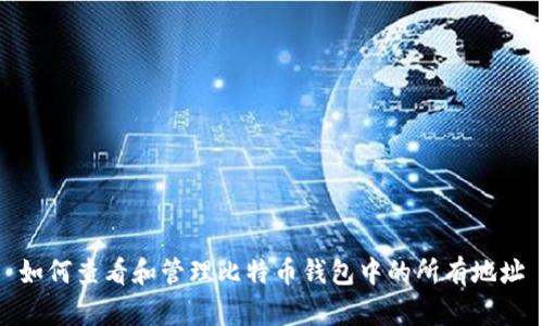 如何查看和管理比特币钱包中的所有地址
