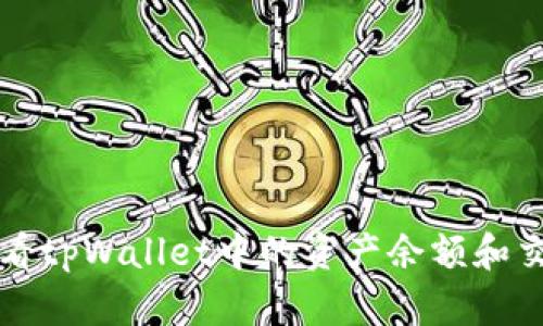 如何查看tpWallet中的资产余额和交易记录
