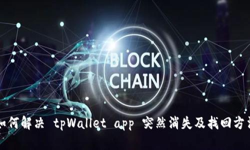 如何解决 tpWallet app 突然消失及找回方法