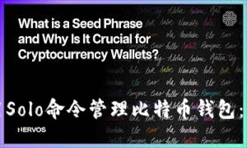 如何使用Solo命令管理比特币钱包：全面指南