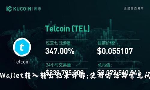 tpWallet转入转出记录详解：使用方法与常见问题