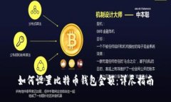 如何设置比特币钱包金额