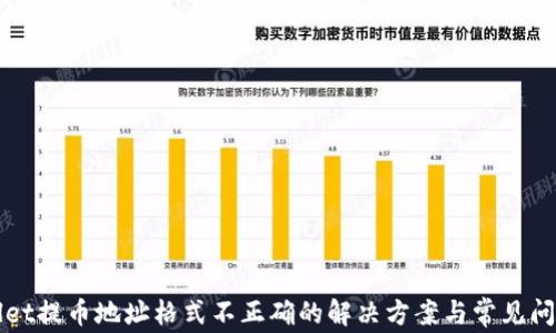 
tpWallet提币地址格式不正确的解决方案与常见问题解析