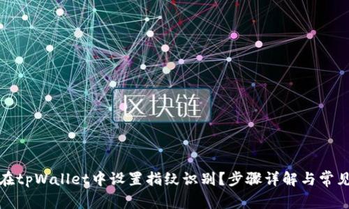 如何在tpWallet中设置指纹识别？步骤详解与常见问题