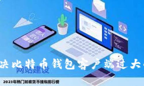 如何解决比特币钱包客户端过大的问题？