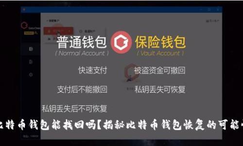 比特币钱包能找回吗？揭秘比特币钱包恢复的可能性