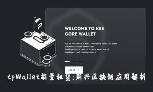 tpWallet能量租赁：新兴区块链应用解析