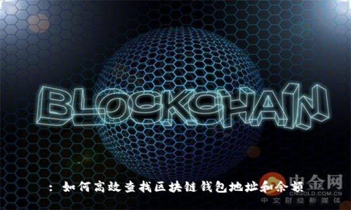 : 如何高效查找区块链钱包地址和余额